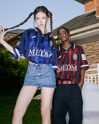 MEDM Vintage Soccer Jersey Polo