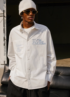 MEDM 3D Embroidery Long Sleeved Shirt