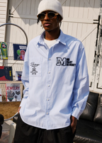 MEDM 3D Embroidery Long Sleeved Shirt