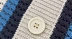 EMPTY REFERENCE Woven Striped Embroidered Long Sleeve Shirt