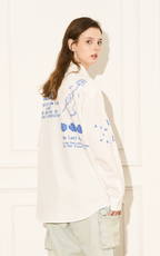 EMPTY REFERENCE Rose Poetry Long Sleeve Shirt