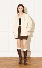 EMPTY REFERENCE Romantic Swoosh Flowers Text Jacket