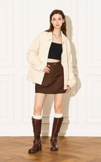 EMPTY REFERENCE Romantic Swoosh Flowers Text Jacket