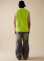 EVILKNIGHT(EK) Jacquard Logo Knit Vest
