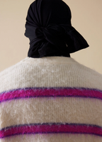 EVILKNIGHT(EK) Striped Knit Sweater