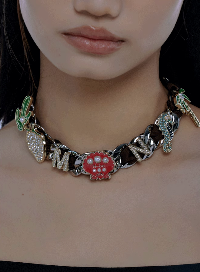 NboStore N-bo Plants & Flowers Necklace