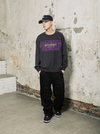 S45 Monogrammed Slogan Embroidered Knit Sweater
