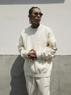 S45 Embroidered Logo Multicolor Knit Sweater