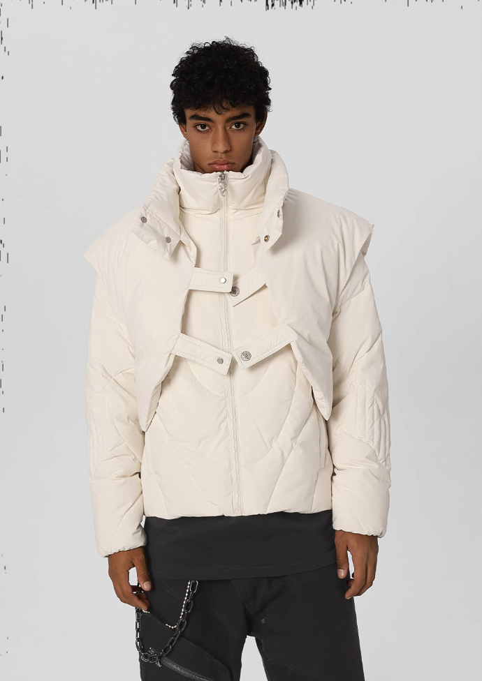 JHYQ Detachable Vest Down Jacket
