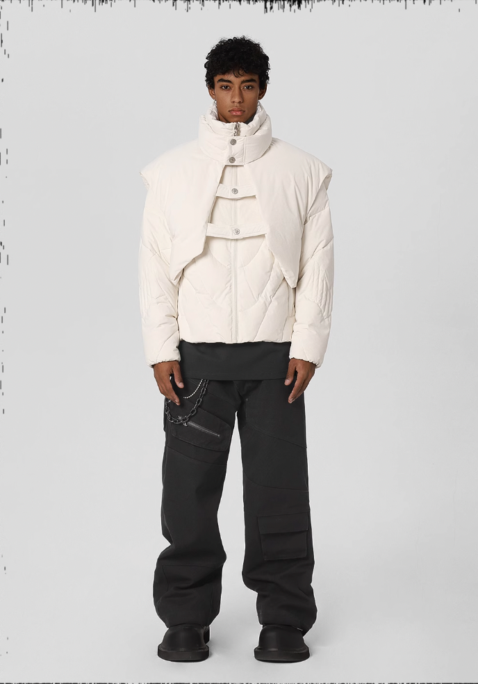 JHYQ Detachable Vest Down Jacket
