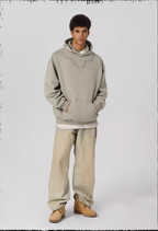 JHYQ Glue Crack Printing Hoodie