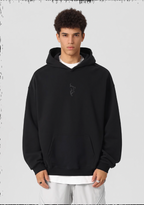 JHYQ White Dove Bubble Print Hoodie