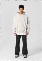 JHYQ White Dove Bubble Print Hoodie