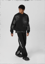 JHYQ Scrap Tech Printed Half Zip Sweatshirt