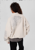 JHYQ Scrap Tech Printed Half Zip Sweatshirt