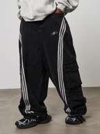Harsh and Cruel Functional Pocket Loose Denim