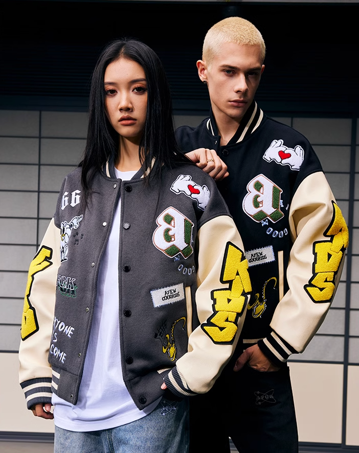 AFGK 6th Anniversary Edition Graffiti Varsity Jacket