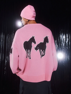 AFGK Dark Horse Jacquard Knit Sweater
