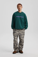 Wassup House Basic Printing Logo Sweatshirt