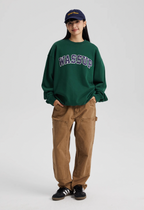Wassup House Patch Embroidery Logo Sweatshirt