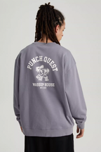 Wassup House Eagle Boxer Printing Sweatshirt