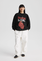 Wassup House LIFE Printed Sweatshirt