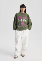 Wassup House LIFE Printed Sweatshirt