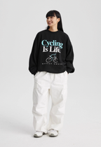 Wassup House LIFE Printed Sweatshirt