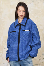 Harsh and Cruel Tweed Pockets Jacket