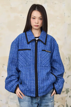 Harsh and Cruel Tweed Pockets Jacket