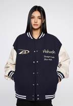 Achock Basic Embroidery Baseball Jacket