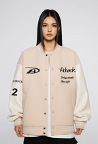 Achock Basic Embroidery Baseball Jacket