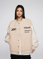 Achock Basic Embroidery Baseball Jacket