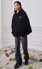 Achock Little Devil Print Hoodie