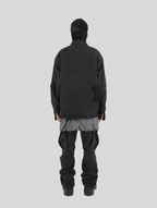 UNDERWATER Sand Washed Destroyed Needle Embroidery Shirt Jacket