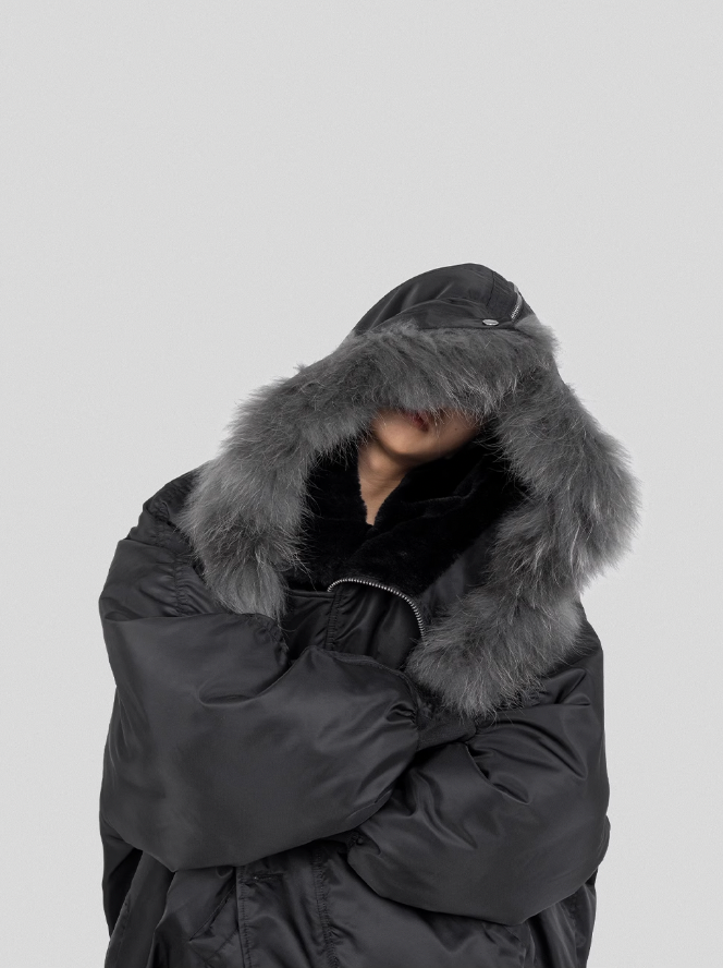 UNDERWATER  N-2B Waterproof Nylon Bomber Jacket