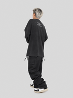 UNDERWATER Cemetery Printed Long Sleeve Tee
