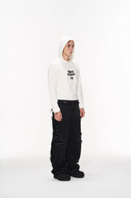 BLIND NO PLAN Basic LOGO Knit Hoodie