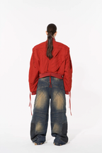 BLIND NO PLAN Old Functional Destroyed Denim Jeans