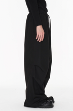 BLIND NO PLAN Pinch Pleat Contour Zip Pants