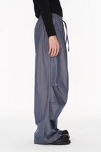 BLIND NO PLAN Pinch Pleat Contour Zip Pants