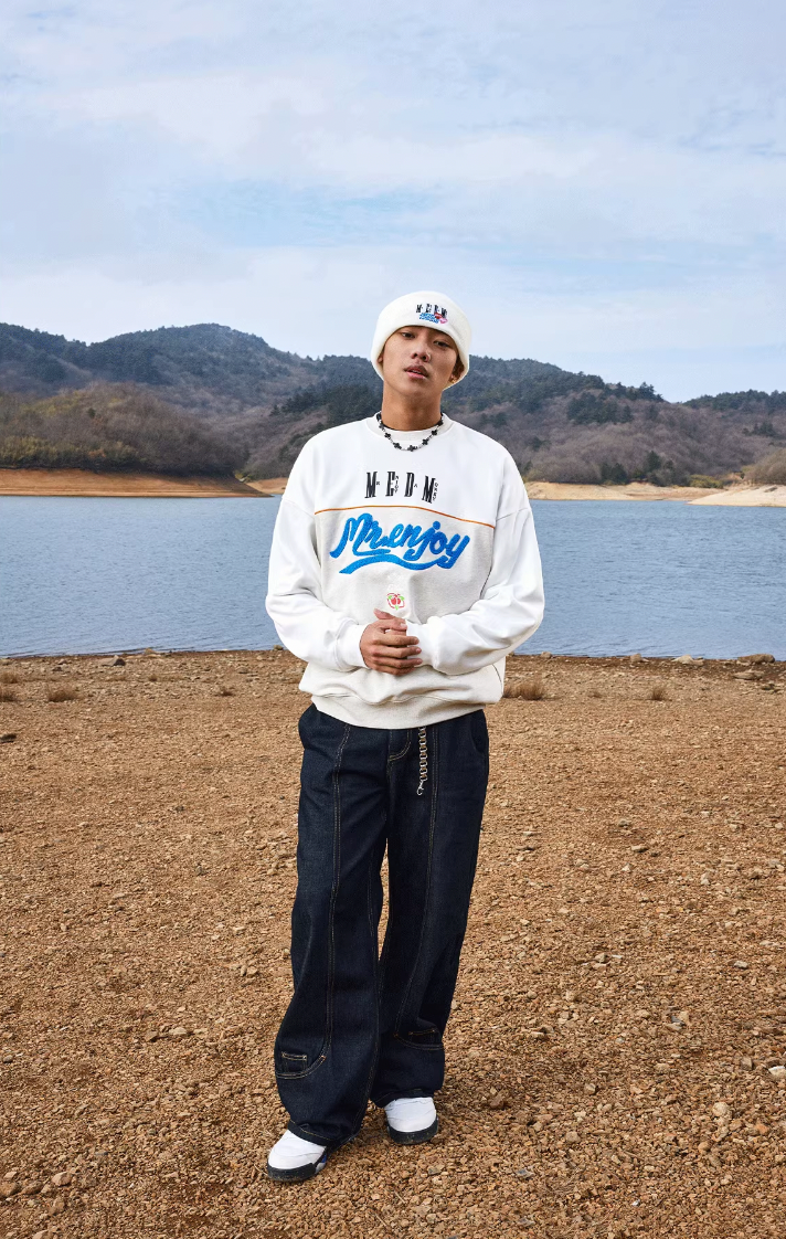 MEDM Collision Color Logo Sweatshirt