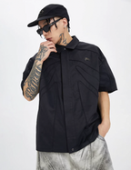 F2CE Dark Bone 3D Metal Logo Shirt