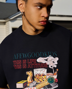 AFGK Cigarette Vintage Party Graphic Tee