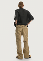 JHYQ Canvas Structured Buckle Work Pants