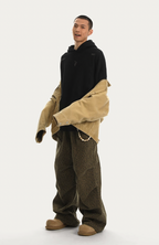 JHYQ Leopard Print Paratrooper Pants
