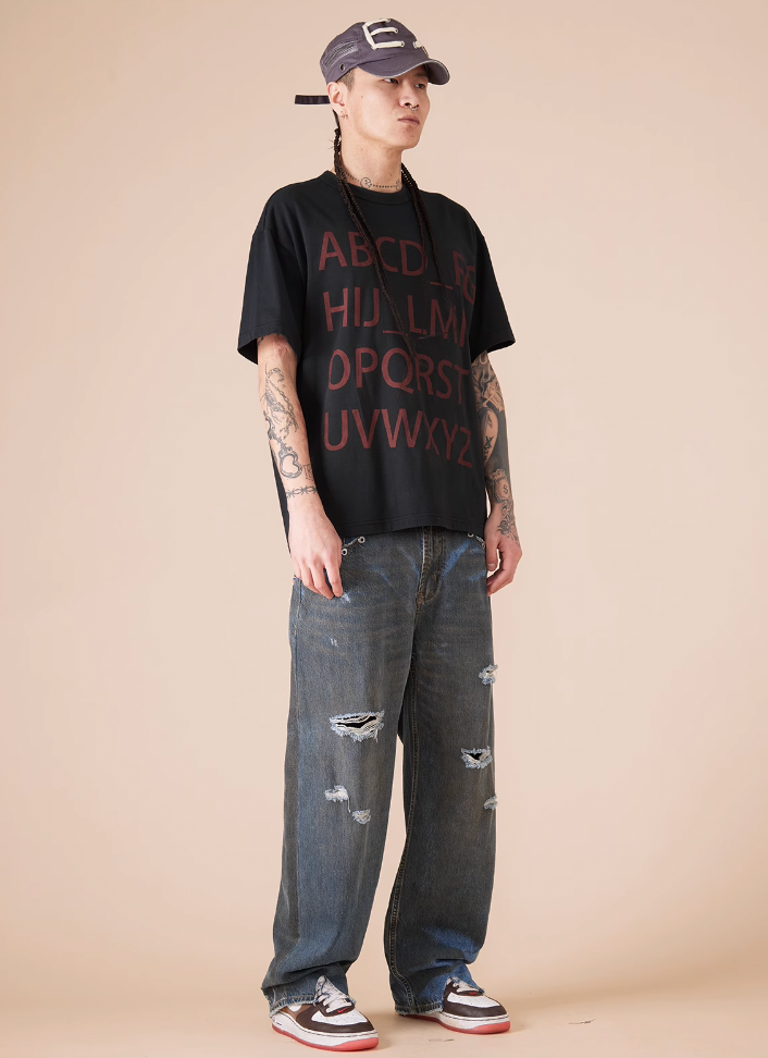 EVILKNIGHT(EK) EK Fill In The Blanks Logo Tee