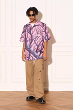 EMPTY REFERENCE Tree Branch Short Sleeve Shirt