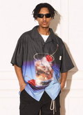 EMPTY REFERENCE Fantasy Wine Glass Short Sleeve Shirt