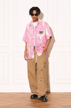 EMPTY REFERENCE Cell Full Print Short Sleeve Shirt